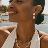 Fairley Antique Crystal T-Bar Necklace