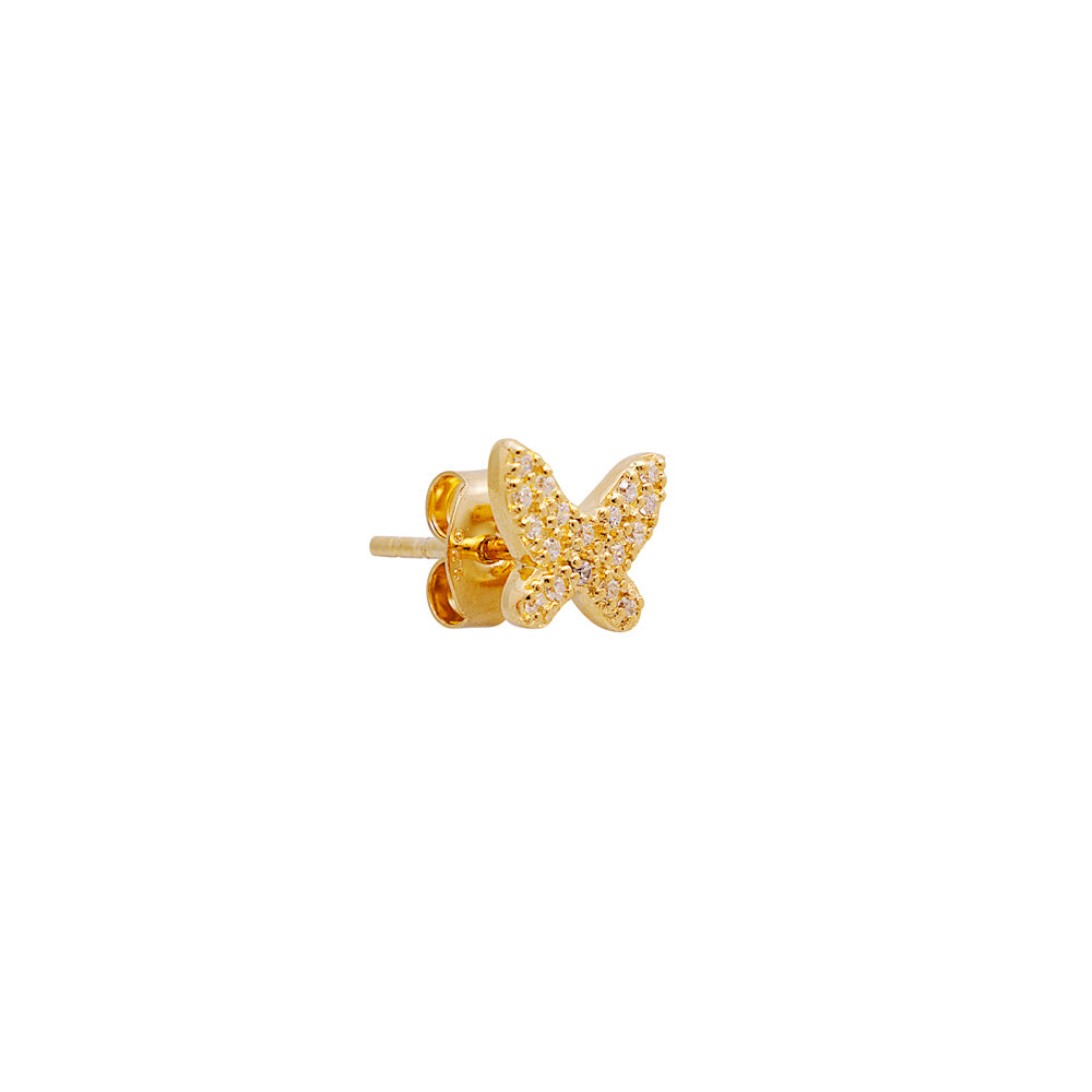 Fairley Butterfly Pave Studs