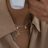 Fairley Golden Lucky Charm Necklace