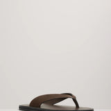 A Emery Flora Sandal in Cedar Suede