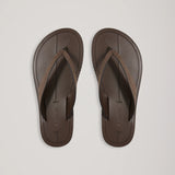 A Emery Flora Sandal in Cedar Suede