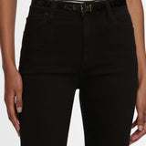 Frame Le Sleek Straight in Black