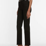 Frame Le Sleek Straight in Black