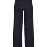 Frame Le Slim Palazzo Modernist Pocket in Rinse