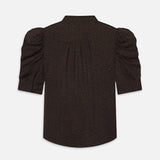 Frame The Leopard Gillian Top in Leopard