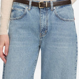 Frame Low Slung Barrel Jean in Dollhouse