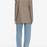 Frame Low Slung Barrel Jean in Dollhouse
