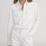 Frame The Classic Shirt in Au Natural Clean