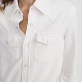 Frame The Classic Shirt in Au Natural Clean
