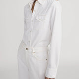 Frame The Classic Shirt in Au Natural Clean