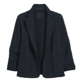 Frank and Eileen Dublin Knit Blazer in British Royal Navy