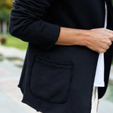 Frank and Eileen Dublin Knit Blazer in British Royal Navy