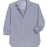 Frank and Eileen Eileen Relaxed Shirt in White and Navy Stripe