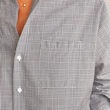 Frank and Eileen Oona Shirt in Black and White Plaid