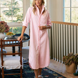Frank and Eileen Rory Maxi Shirtdress in Petal