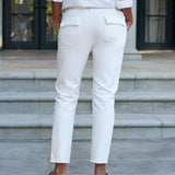 Frank and Eileen Blackrock Utility Pant in Chalk