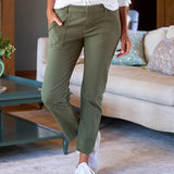 Frank and Eileen Blackrock Utility Pant in Army