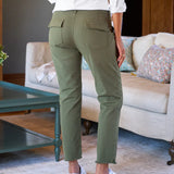Frank and Eileen Blackrock Utility Pant in Army
