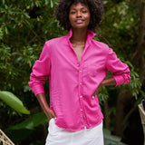 Frank and Eileen Relaxed Shirt in Hot Pink