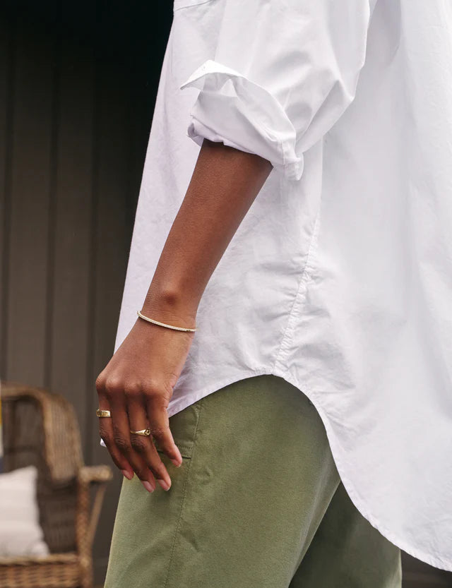 Frank and Eileen Shirley Oversized Shirt in White