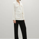 A Emery Frank Jacket in Parchment