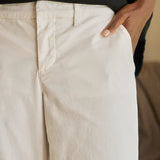 Frank and Eileen Westport Wide Leg Chino in Hunter Green