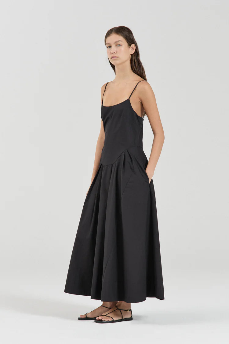 Friends With Frank The Aurelia Dress in Black