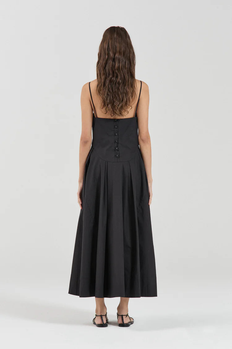 Friends With Frank The Aurelia Dress in Black