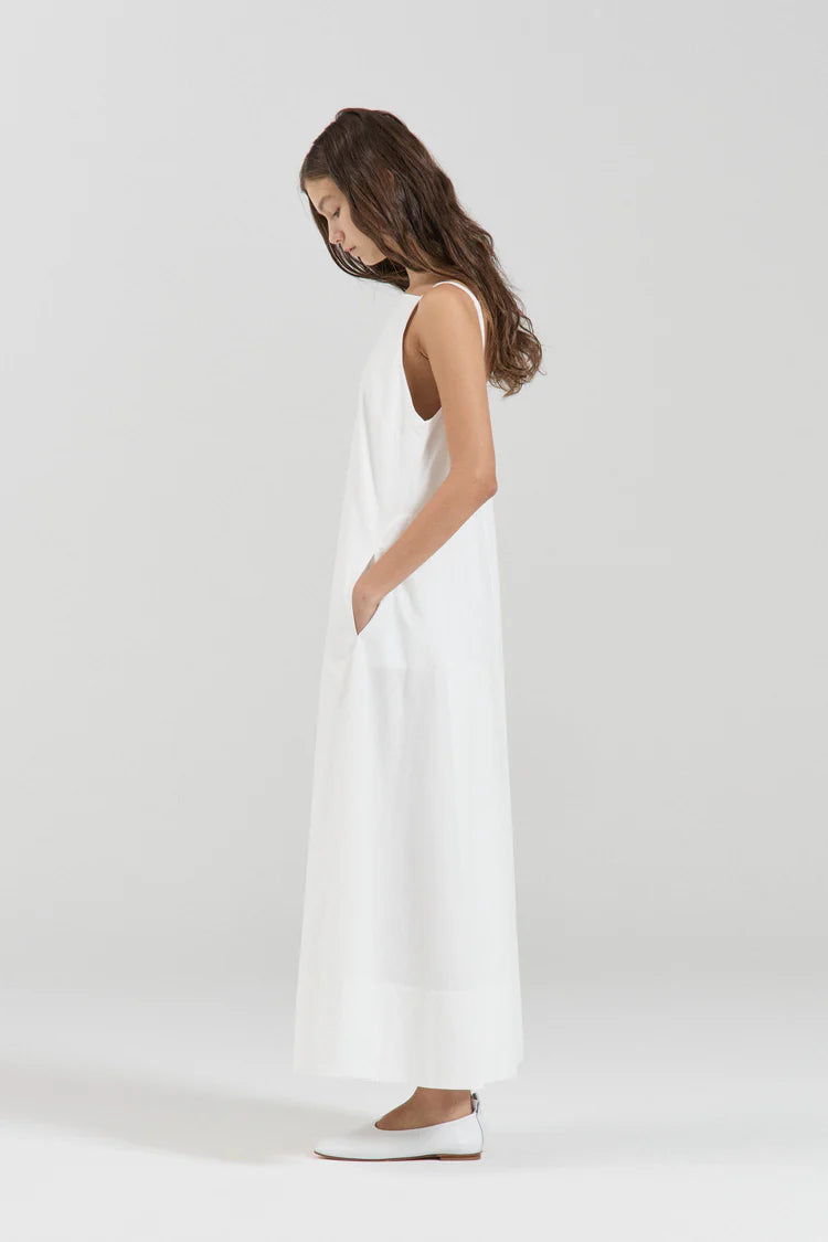 Friends With Frank The Lucia Dress in White