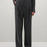 A Emery Goddard Pant in Charcoal Melange