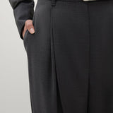 A Emery Goddard Pant in Charcoal Melange
