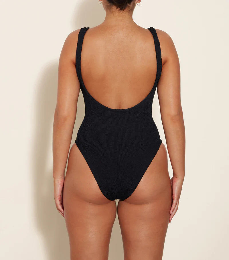 Hunza G Domino Swim in Black