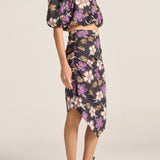 Ilio Nema Antiope Top in Hibiscus Print
