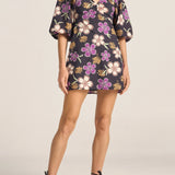 Ilio Nema Coeus Dress in Hibiscus Print