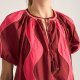 Ilio Nema Lybia Shirt in Pink and Red