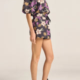 Ilio Nema Remus Shorts in Hibiscus Print