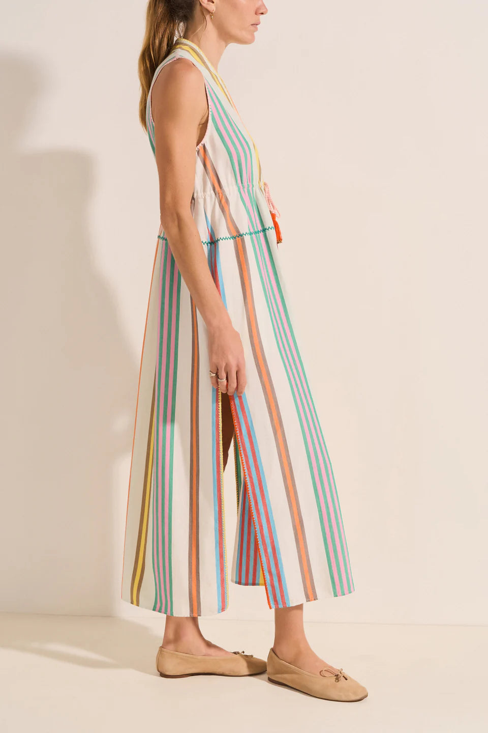 Ilio Nema Babylon Dress in Heraklion Stripe