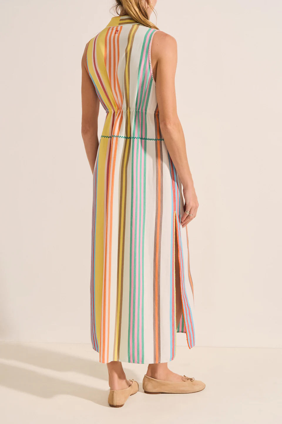 Ilio Nema Babylon Dress in Heraklion Stripe