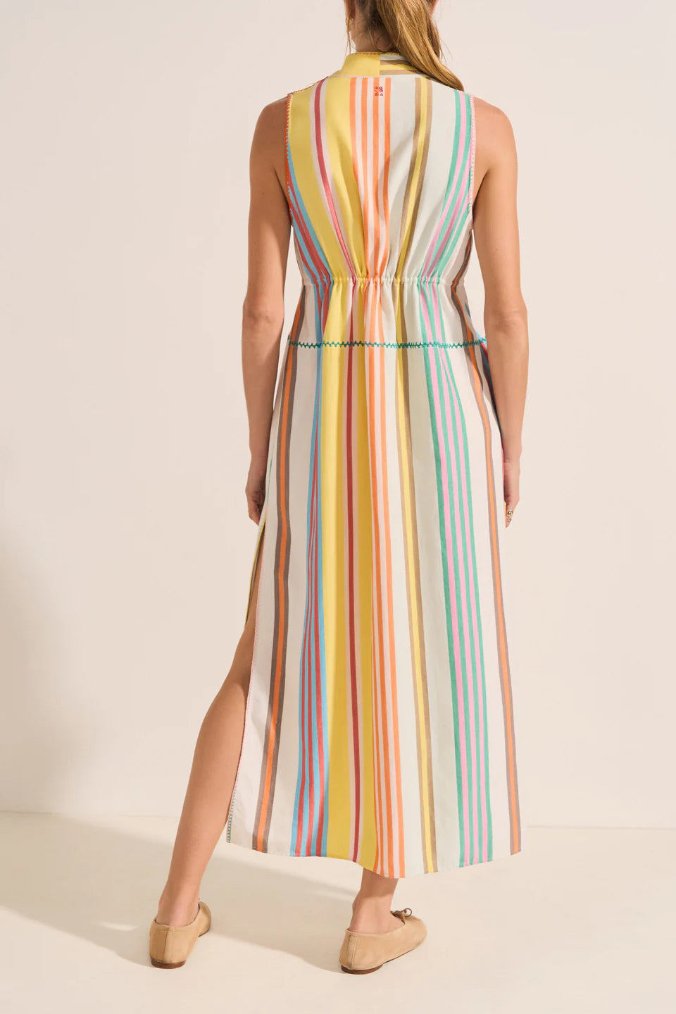 Ilio Nema Babylon Dress in Heraklion Stripe