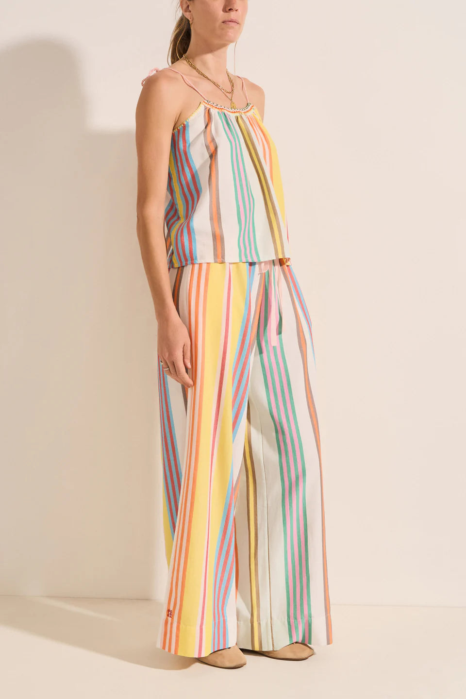 Ilio Nema Clio Pant in Heraklion Stripe