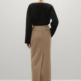 A Emery Innes Skirt in Fawn