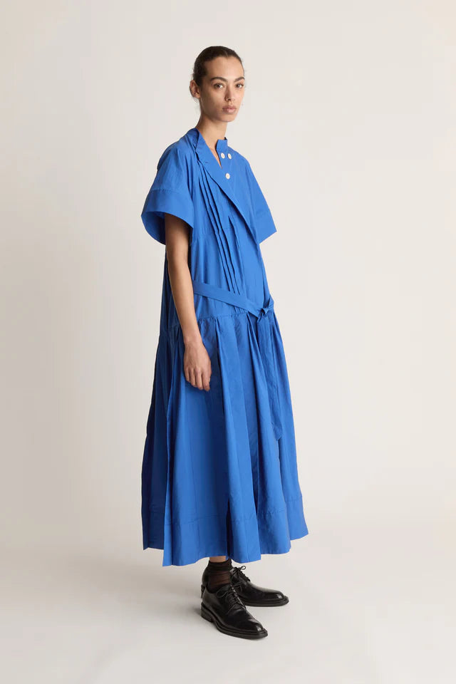 Lee Mathews Irving Maxi Dress in Cobalt