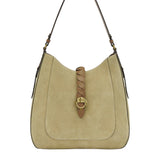 Isabel Marant Altay Hobo Shoulder Bag in Beige