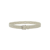 Isabel Marant Liliana Belt in Chalk and Silver