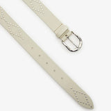 Isabel Marant Liliana Belt in Chalk and Silver