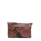 Isabel Marant Nessah Shoulder Strap Bag in Chocolate
