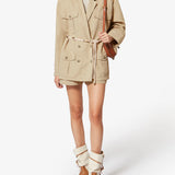 Isabel Marant Nevala Jacket in Beige