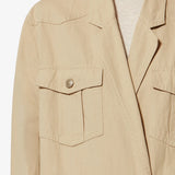 Isabel Marant Nevala Jacket in Beige