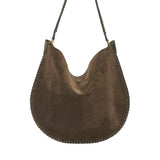 Isabel Marant Oskan Hobo Soft Shoulder Bag in Bronze