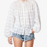 Isabel Marant Polly Top in White